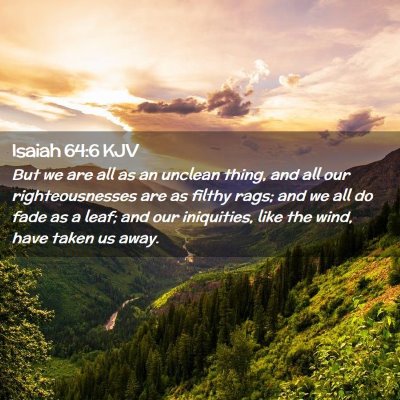 Isaiah 64:6 KJV Free Bible Images