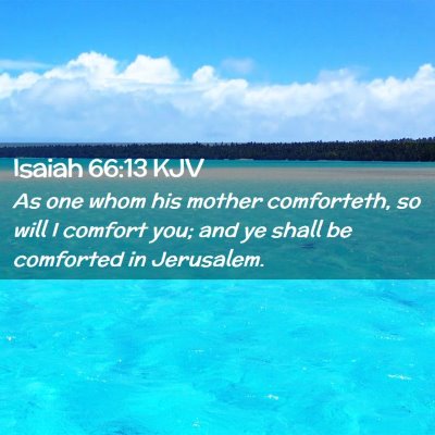 Isaiah 66:13 KJV Free Bible Images