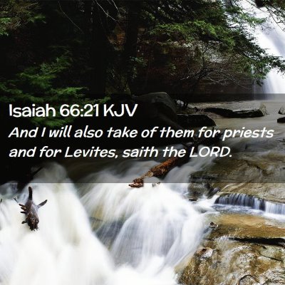 Isaiah 66:21 KJV Free Bible Images