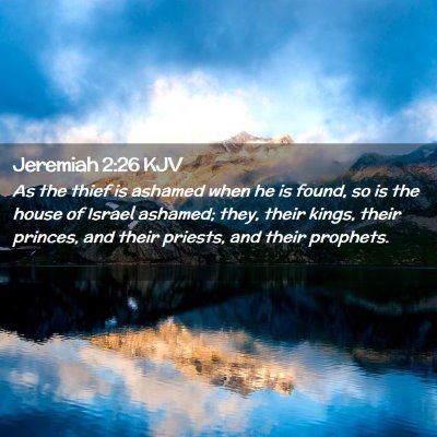 Jeremiah 2:26 KJV Free Bible Images