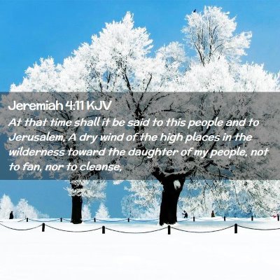 Jeremiah 4:11 KJV Free Bible Images