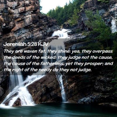 Jeremiah 5:28 KJV Free Bible Images