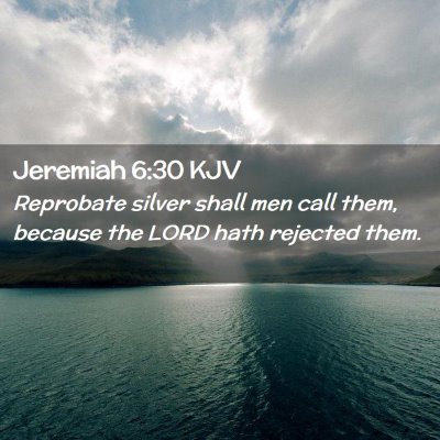 Jeremiah 6:30 KJV Free Bible Images