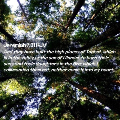 Jeremiah 7:31 KJV Free Bible Images