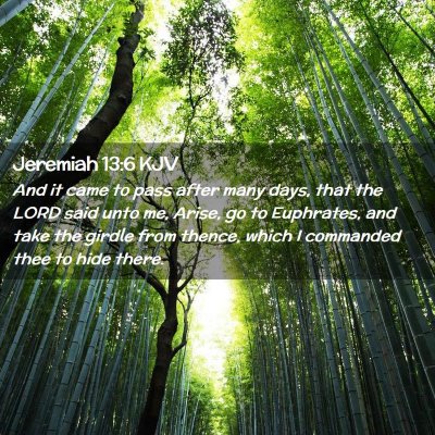 Jeremiah 13:6 KJV Free Bible Images