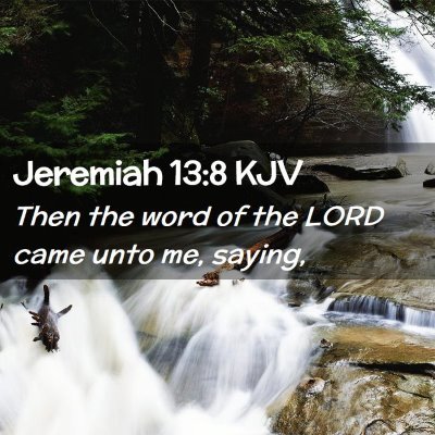 Jeremiah 13:8 KJV Free Bible Images