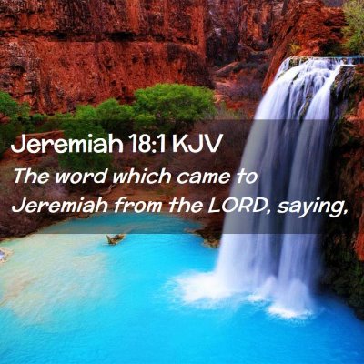 Jeremiah 18:1 KJV Free Bible Images