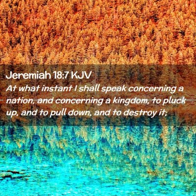 Jeremiah 18:7 KJV Free Bible Images