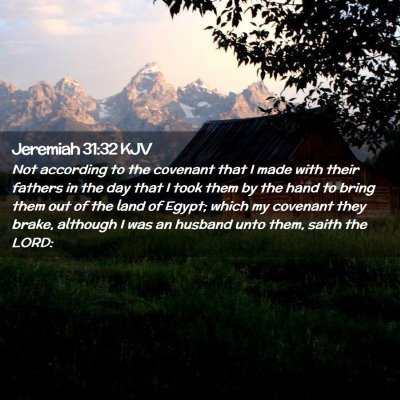 Jeremiah 31:32 KJV Free Bible Images