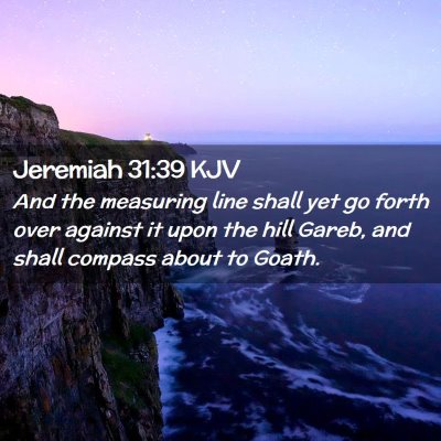 Jeremiah 31:39 KJV Free Bible Images