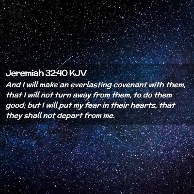 Jeremiah 32:40 KJV Free Bible Images