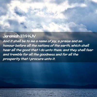 Jeremiah 33:9 KJV Free Bible Images