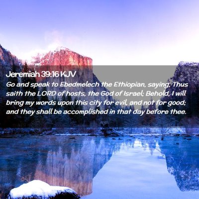 Jeremiah 39:16 KJV Free Bible Images