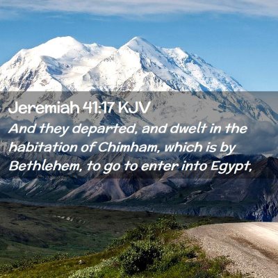 Jeremiah 41:17 KJV Free Bible Images