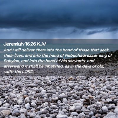 Jeremiah 46:26 KJV Free Bible Images