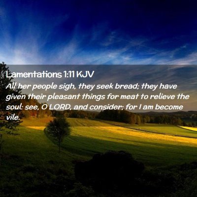 Lamentations 1:11 KJV Free Bible Images