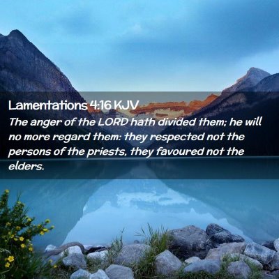 Lamentations 4:16 KJV Free Bible Images