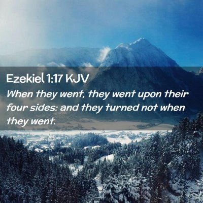 Ezekiel 1:17 KJV Free Bible Images