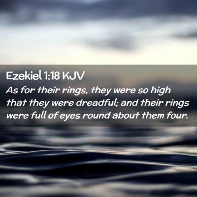 Ezekiel 1:18 KJV Free Bible Images