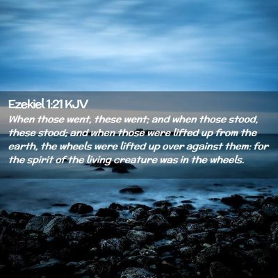 Ezekiel 1:21 KJV Free Bible Images