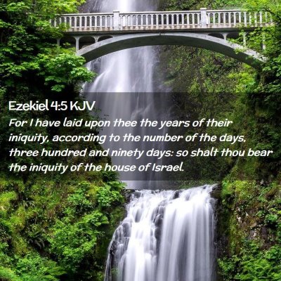 Ezekiel 4:5 KJV Free Bible Images