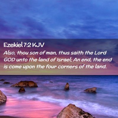 Ezekiel 7:2 KJV Free Bible Images