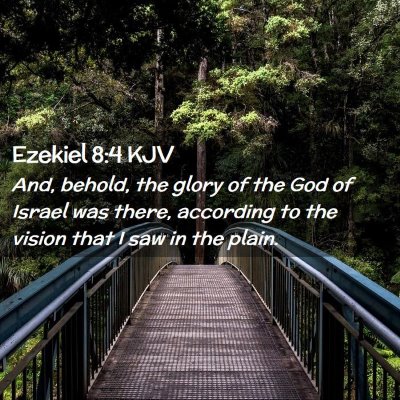 Ezekiel 8:4 KJV Free Bible Images