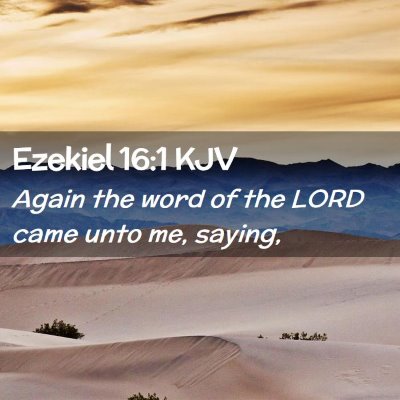 Ezekiel 16:1 KJV Free Bible Images