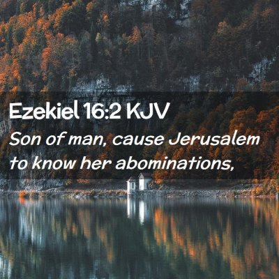 Ezekiel 16:2 KJV Free Bible Images