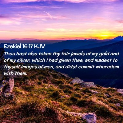 Ezekiel 16:17 KJV Free Bible Images