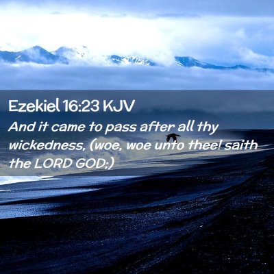 Ezekiel 16:23 KJV Free Bible Images