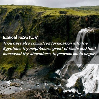 Ezekiel 16:26 KJV Free Bible Images