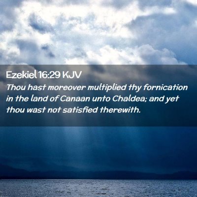 Ezekiel 16:29 KJV Free Bible Images