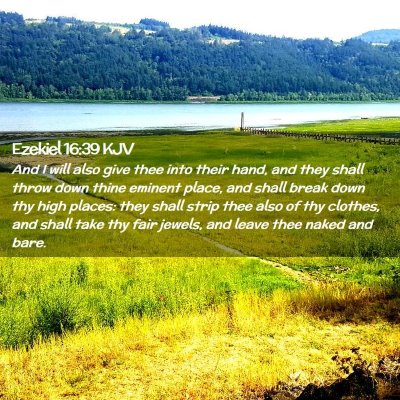 Ezekiel 16:39 KJV Free Bible Images