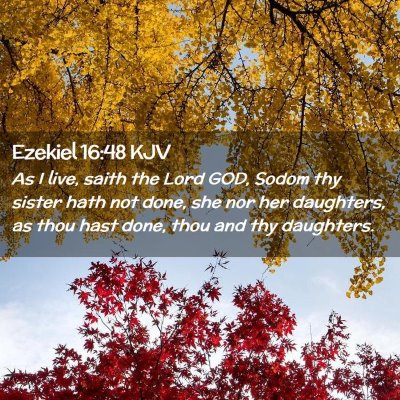 Ezekiel 16:48 KJV Free Bible Images