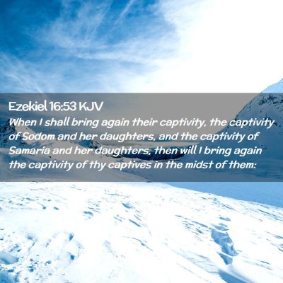 Ezekiel 16:53 KJV Free Bible Images