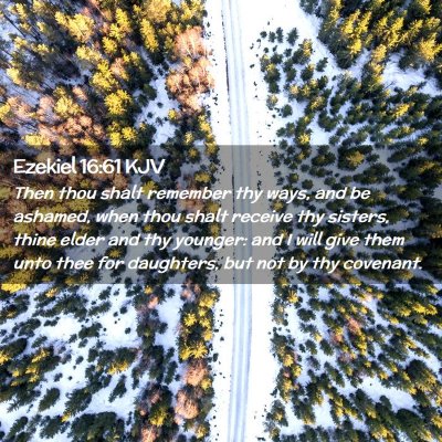 Ezekiel 16:61 KJV Free Bible Images