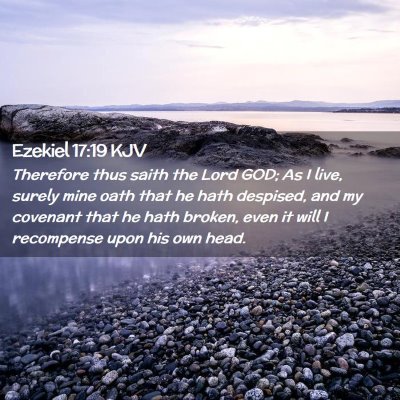 Ezekiel 17:19 KJV Free Bible Images