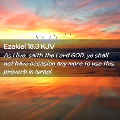 Ezekiel 18:3 KJV Free Bible Images