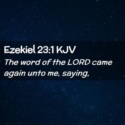 Ezekiel 23:1 KJV Free Bible Images