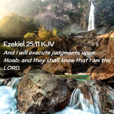 Ezekiel 25:11 KJV Free Bible Images