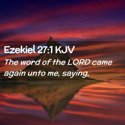 Ezekiel 27:1 KJV Free Bible Images