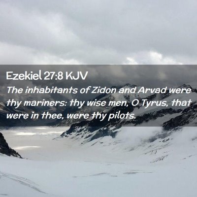 Ezekiel 27:8 KJV Free Bible Images