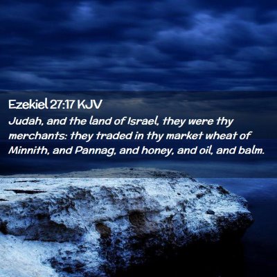 Ezekiel 27:17 KJV Free Bible Images