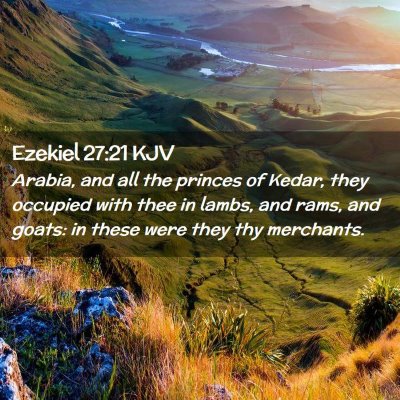 Ezekiel 27:21 KJV Free Bible Images