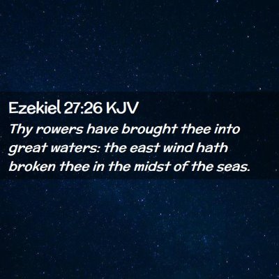 Ezekiel 27:26 KJV Free Bible Images