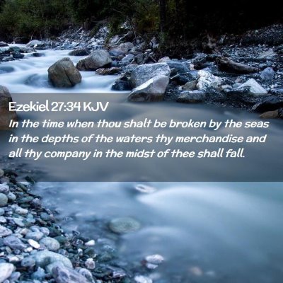 Ezekiel 27:34 KJV Free Bible Images