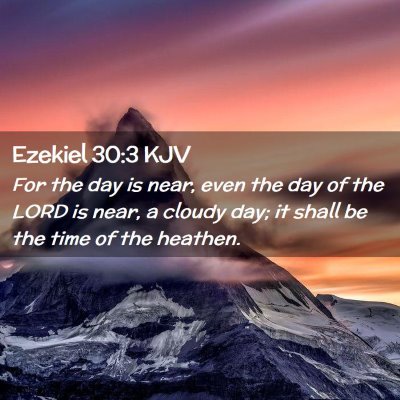 Ezekiel 30:3 KJV Free Bible Images