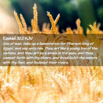 Ezekiel 32:2 KJV Free Bible Images