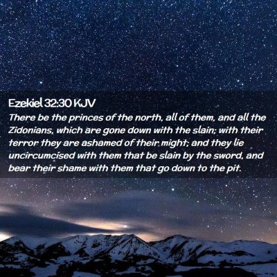 Ezekiel 32:30 KJV Free Bible Images